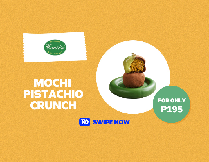 Conti's Motchi Pistachio Crunch at P195