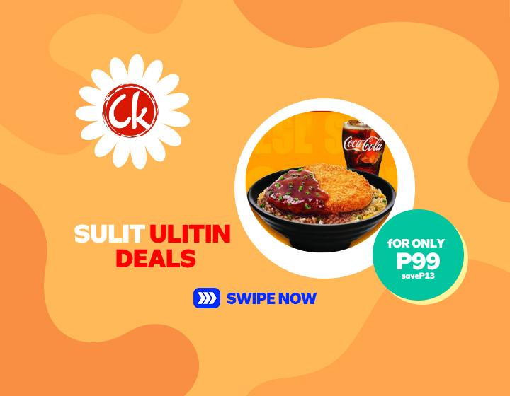 Chowking Sulit Ulitin Deals for only P99