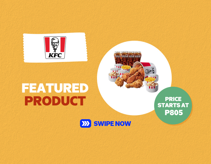 KFC | Featured Product starts at P805