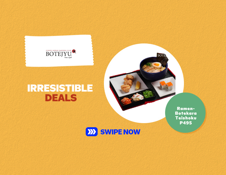 Enjoy Botejyu Ramen-Botekara Teishoku for only P495
