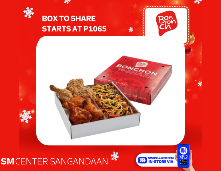 BONCHON'S BOX TO SHARE STARTS AT P1065