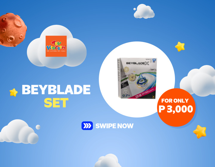 BEYBLADE SET for only P 3000 