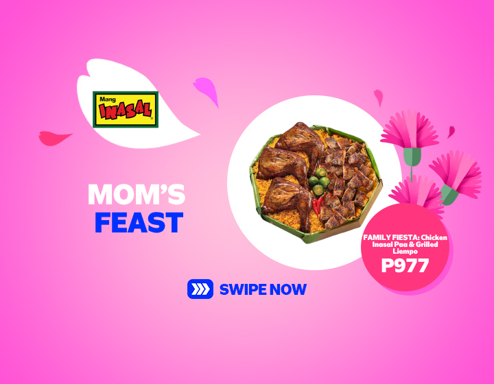 Mang Inasal FAMILY FIESTA: Chicken Inasal Paa & Grilled Liempo P977