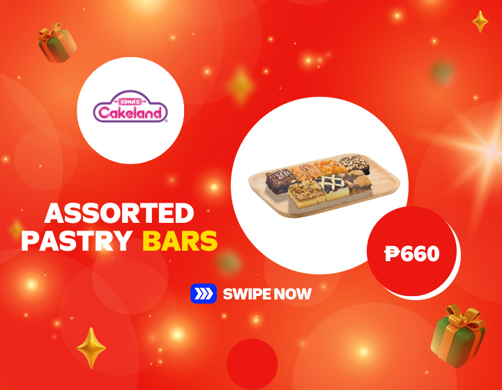 EDNA'S CAKELAND ASSORTED PASTRY BARS FOR ONLY P660!