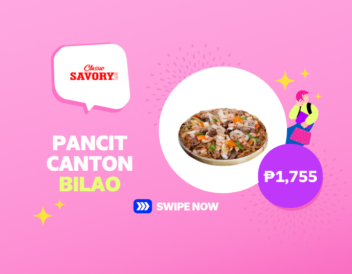 CLASSIC SAVORY PANCIT BILAO FOR ONLY P1,755