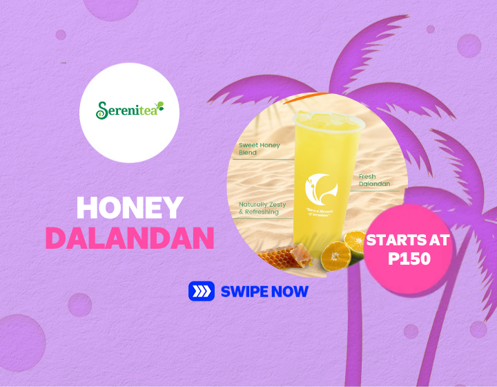 BEAT THE HEAT WITH SERENITEA'S REFRESHING SUNSHINE SIPS STARTS AT ₱150