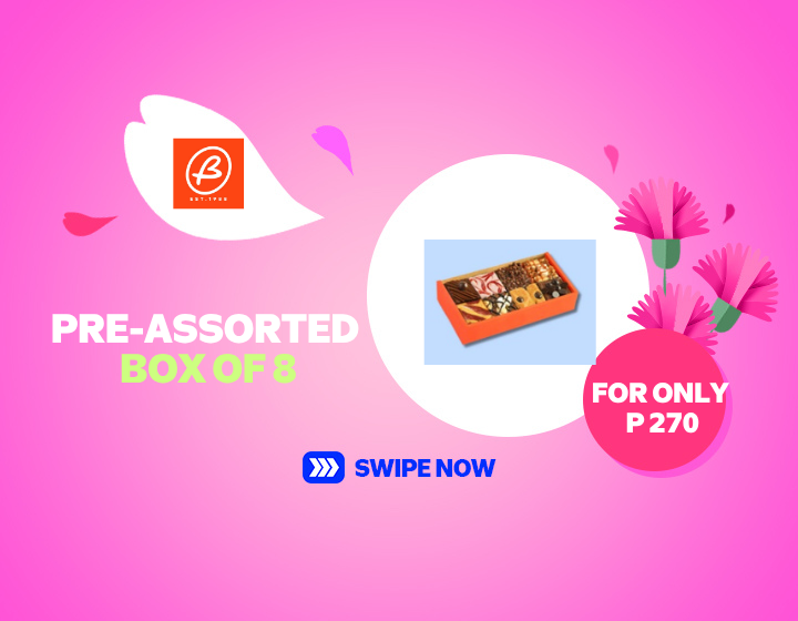 Brownies Pre-Assorted Box of 8 for only P 270