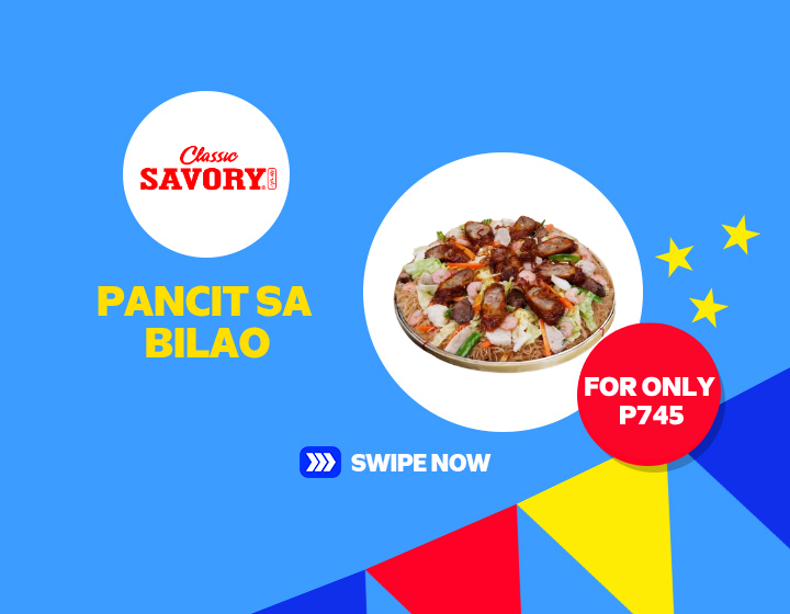 CLASSIC SAVORY Pancit sa Bilao