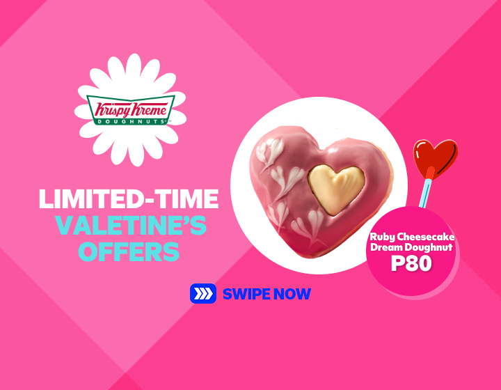 Krispy Kreme Ruby Cheesecake Dream Doughnut