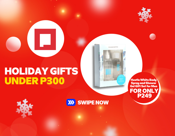 Hustle White Body Spray and Shower Gel Gift Set for Men