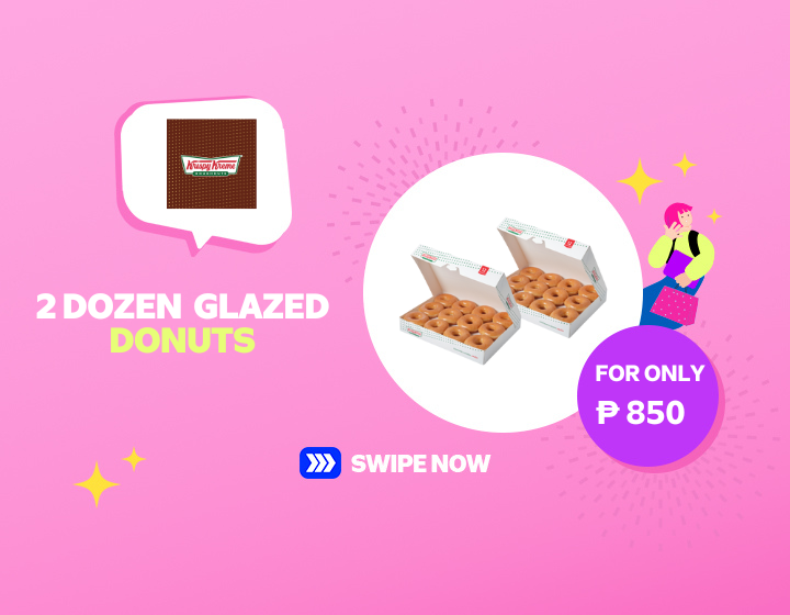 Krispy Kreme Two Dozen Original Glazed Doughnut for only P 875 