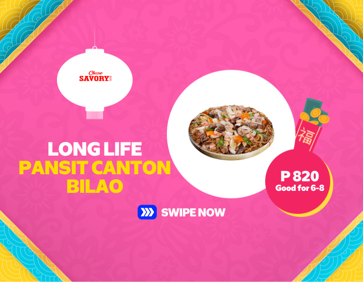 Classic Savory – LONG LIFE PANSIT CANTON BILAO For Only ₱820