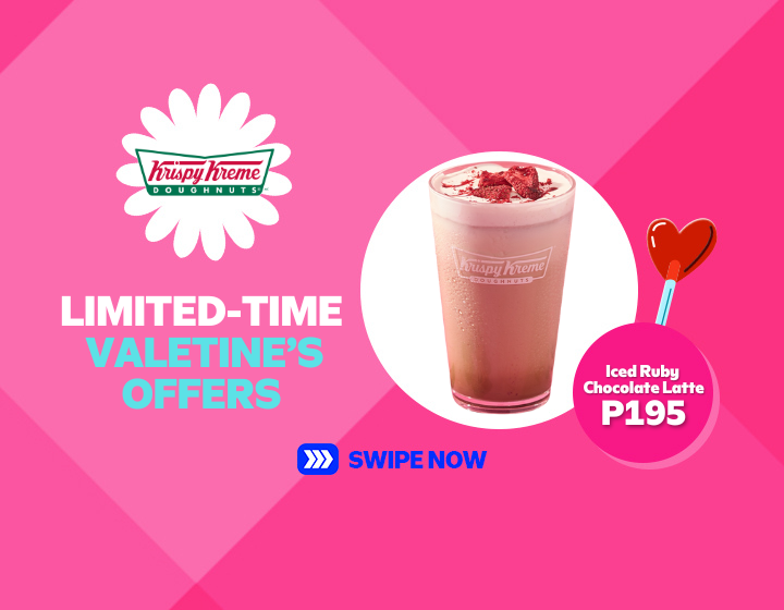 Krispy Kreme Iced Ruby Chocolate Latte