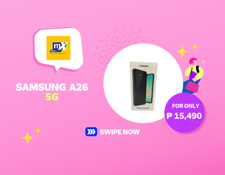 Memo Xpress Samsung A26 5g for only P 15, 490