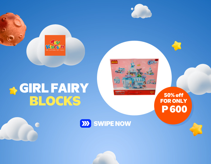 GIRL FAIRY BLOCKS 60% off for only P 600 
