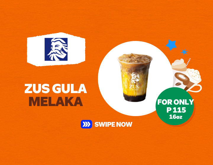 ZUS COFFEE ZUS GULA MELAKA FOR ONLY P 115 16oz 