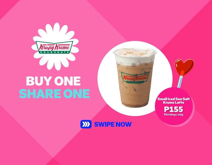 Krispy Kreme Small Iced Sea Salt Kreme Latte Buy One Share One