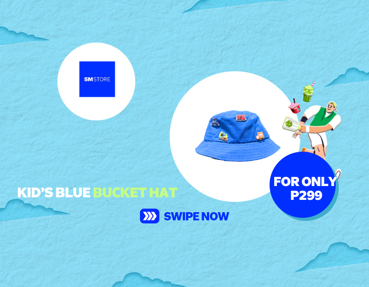 KID’S BLUE BUCKET HAT AXCS