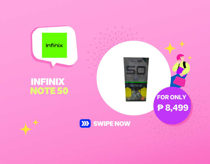Infinix Note 50 for only P 8499