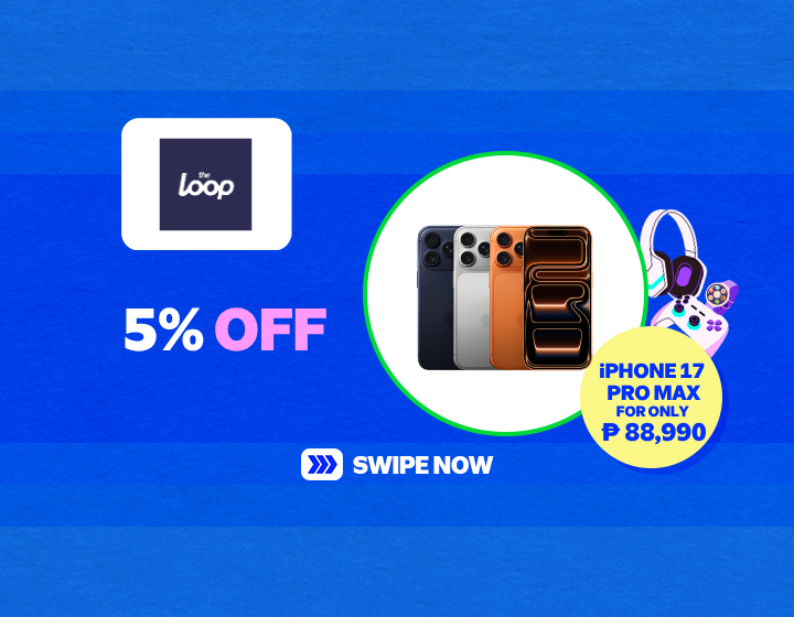 5% off  | The Loop PH | iPhone 17 PRO MAX| Now ₱ 88,990
