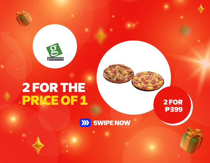 Greenwich Buy 1 Take 1 Pizza