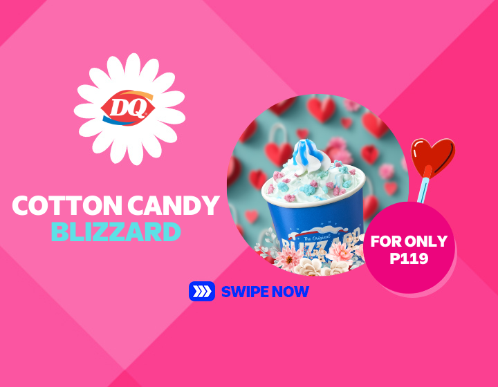 Dairy Queen's Cotton Candy Blizzard for only P119.00!