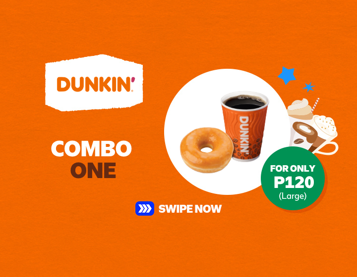 Coffee Combo  | Dunkin' | Combo 1 | ₱120