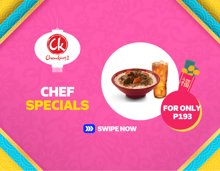 CHOWKING CHEF SPECIALS