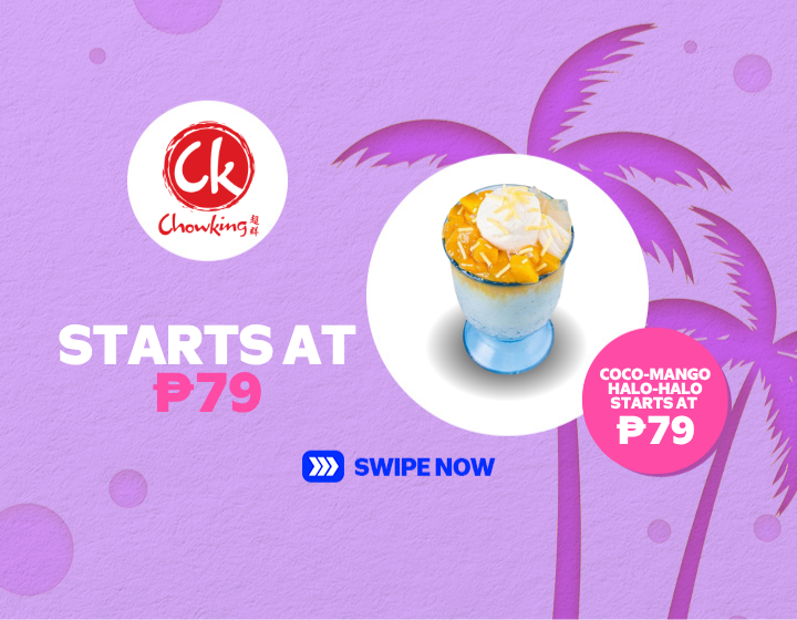 COCO-MANGO HALO-HALO STARTS AT  ₱79