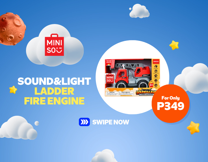 SOUND&LIGHT LADDER FIRE ENGINE