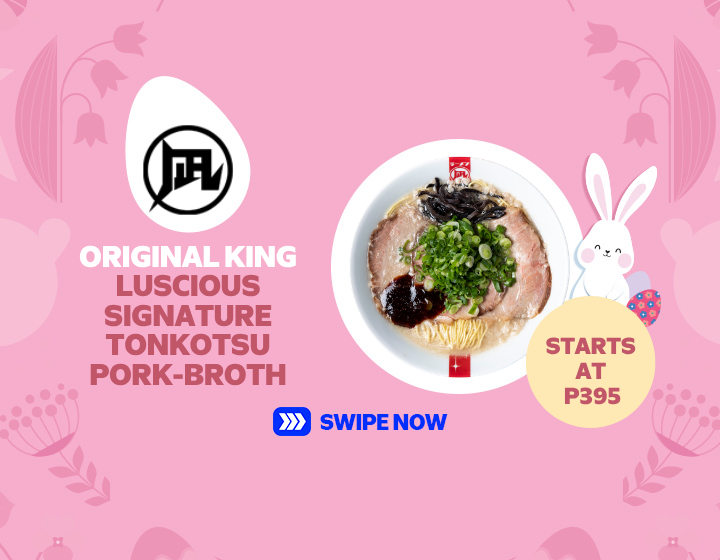 RAMEN NAGI'S Original King Luscious signature tonkotsu pork-broth