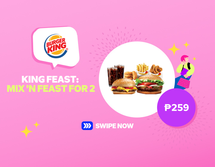 BURGER KING | KING FEAST: MIX N' FEAST FOR 2