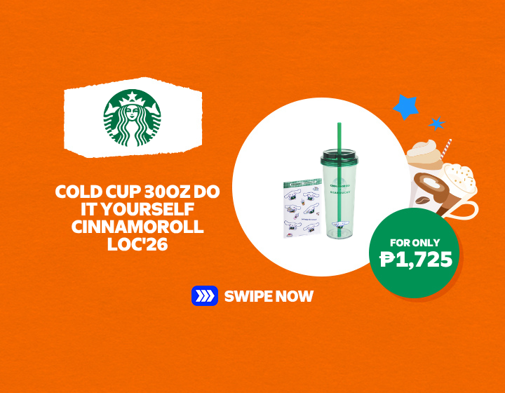 SMZA STARBUCKS COLD CUP 30OZ DO IT YOURSELF CINNAMOROLL LOC'26