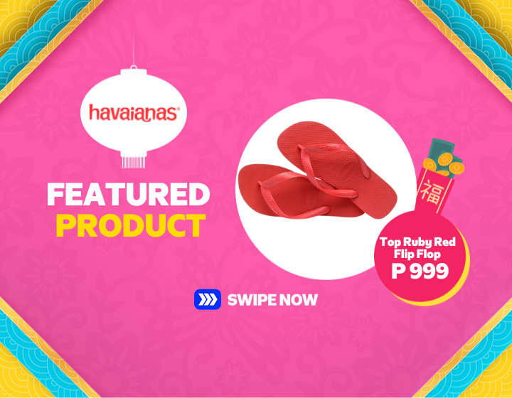 FEATURED PRODUCT on HAVIANAS' Top Ruby Red Flip Flop