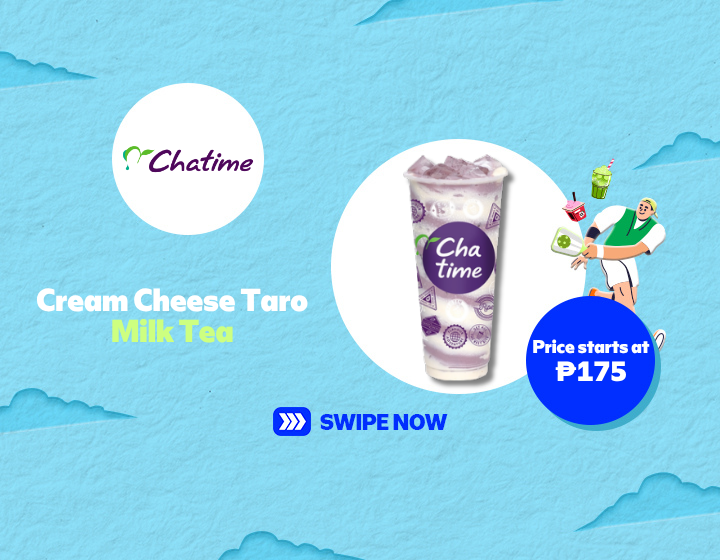 COOL! Cream Cheese Taro Milk Tea