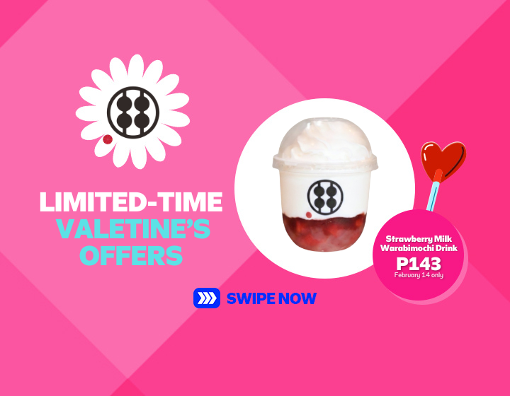 Warabimochi Kamakura Strawberry Milk Warabimochi drink