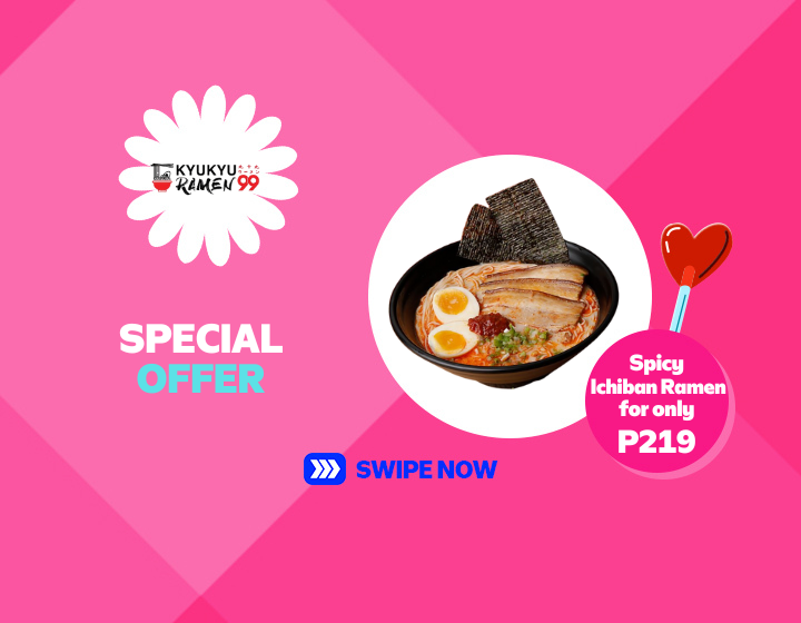 Kyu Kyu Ramen 99 Special Offer