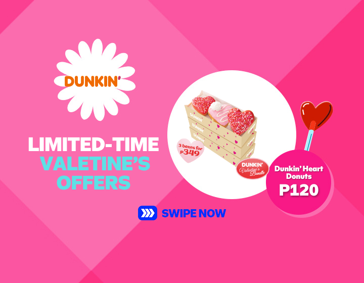 Dunkin Hearts Donuts