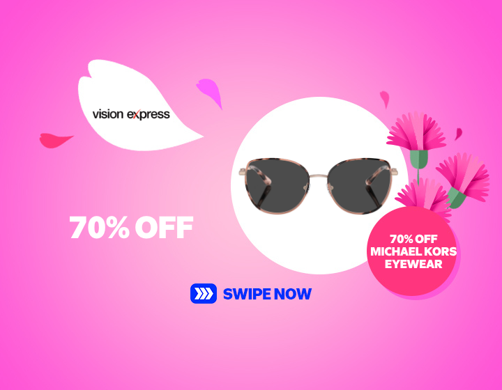 VISION EXPRESS | 70% OFF MICHAEL KORS EYEWEAR