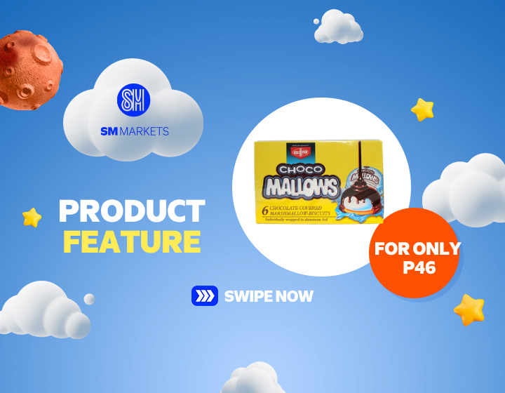 Php 46.00 only on SM SUPERMARKET Choco Mallows 