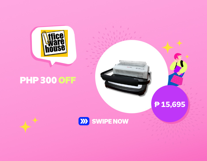 PHP 300 OFF! Denaku DS-1995 Legal Binding Machine
