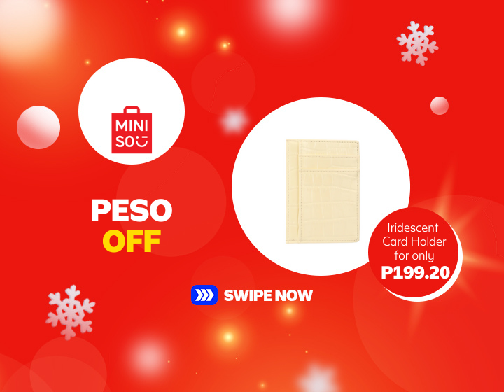 Miniso Iridescent Card Holder