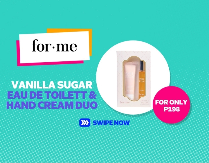 FORME EAU DE TOILETTE AND HAND CREAM DUO ONLY AT 198!  