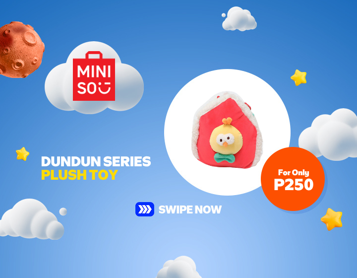 Discount  | Miniso | Dundun Plush Toy | Now ₱ 250