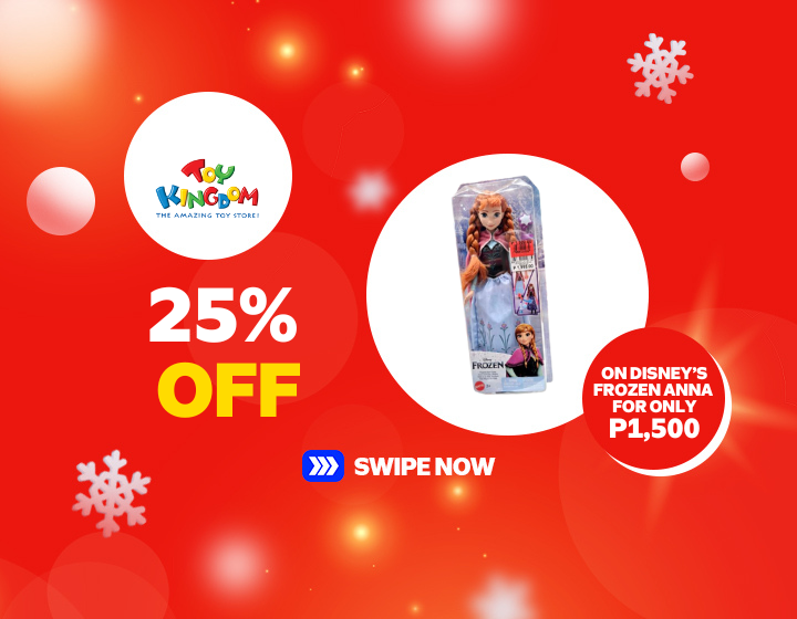 25% OFF ON DISNEY’S FROZEN ANNA  