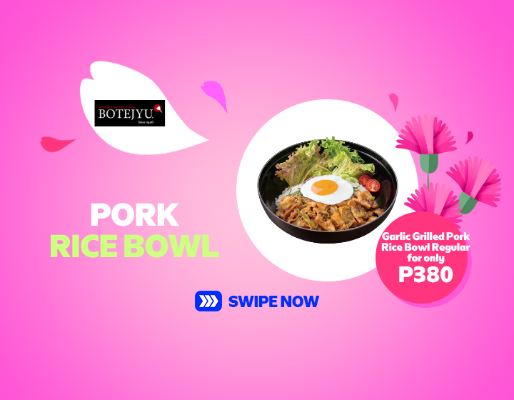 GARLIC GRILLED PORK RICE BOWL 