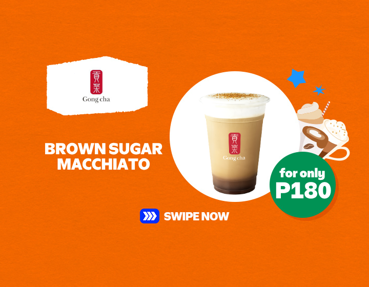 BROWN SUGAR MACCHIATO FOR ONLY P180