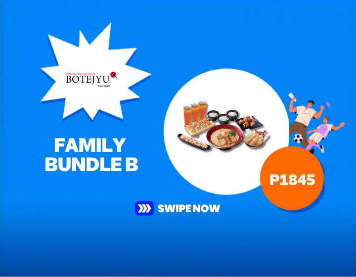 Enjoy this Family Bundle B from Botejyu