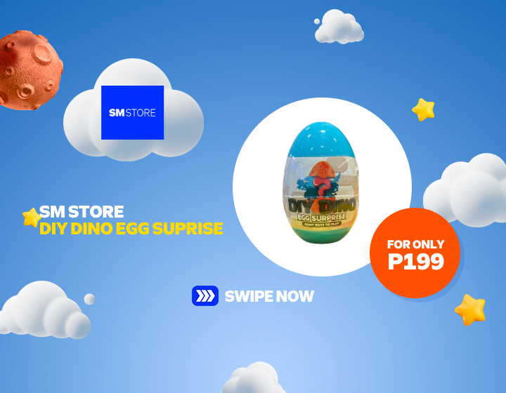 SM STORE DIY DINO EGG SUPRISE FOR ONLY 199!
