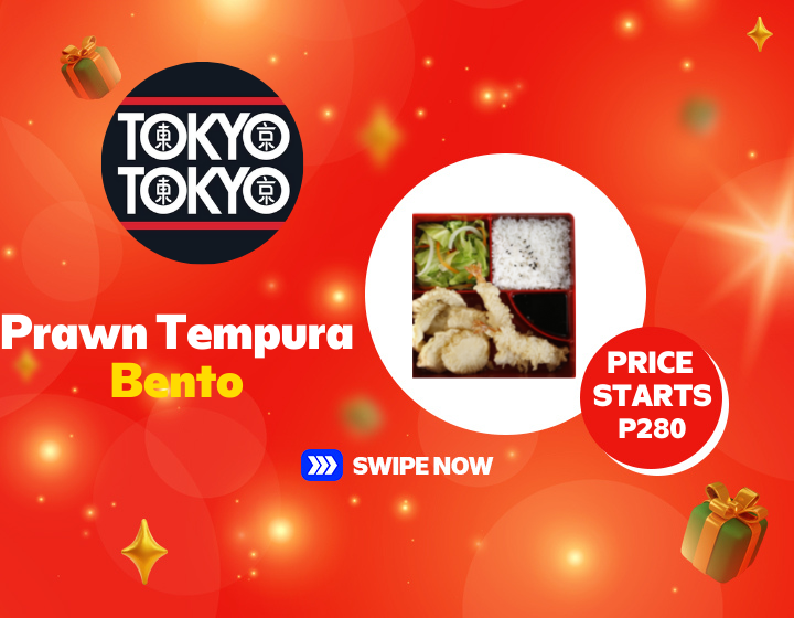 Prawn & Veggie Tempura Bento